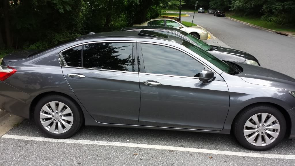 2009 Honda accord tinted windows #2