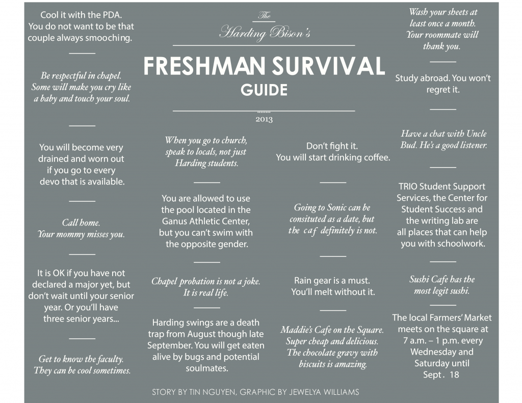 freshman survival guide