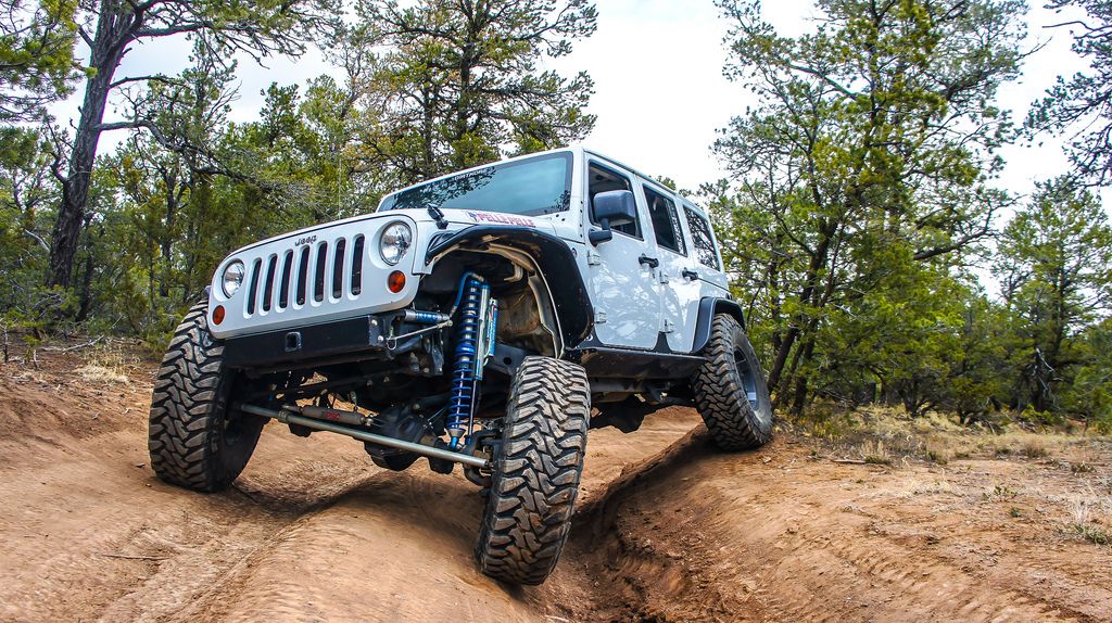 Super charged jku with rock jock 60's on 40's Jeep