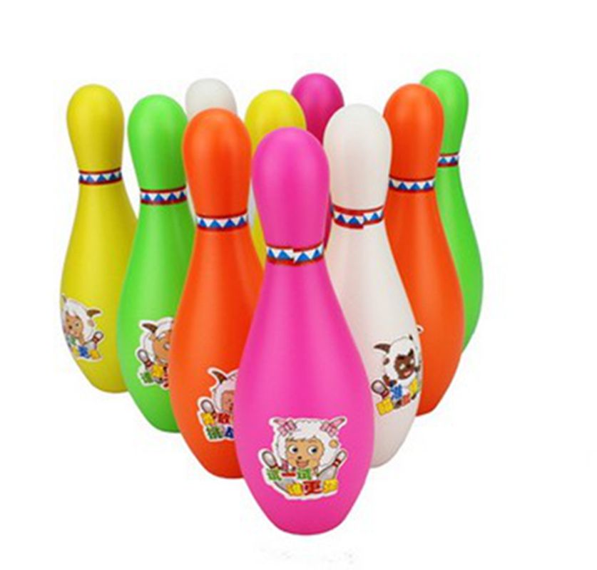 mini plastic bowling pins