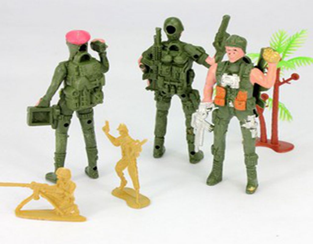 Mini Resin Soldier Military Special Arms Assemble Model Kit Scale Child Kids Toy